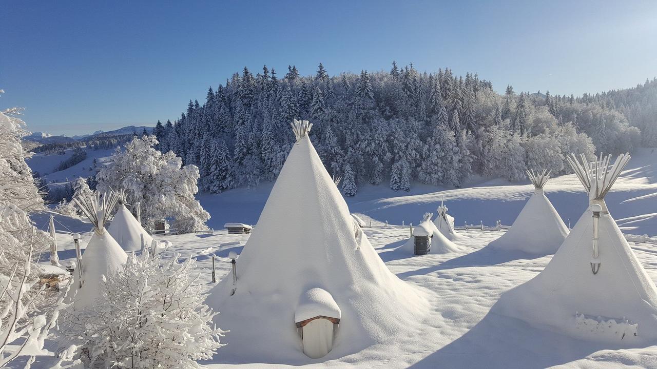 Village Tipi La Féclaz Dış mekan fotoğraf