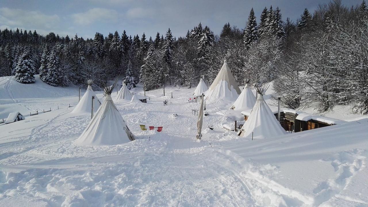 Village Tipi La Féclaz Dış mekan fotoğraf