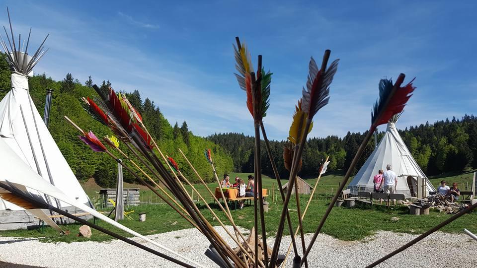 Village Tipi La Féclaz Dış mekan fotoğraf
