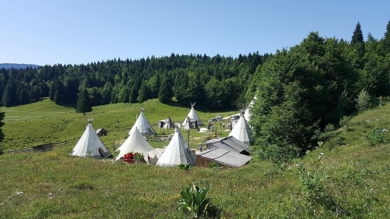 Village Tipi La Féclaz Dış mekan fotoğraf